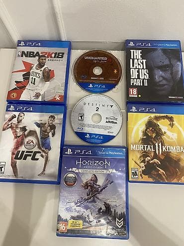 асасин: Диски на 4-5 пс диски в отличном состояние Одни из нас2-2100 Мортал — 1