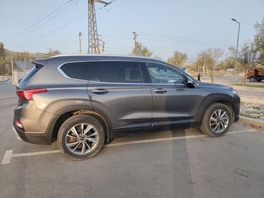 авто рассрочка бишкек без первоначального взноса: Hyundai Santa Fe: 2018 г., 2 л, Автомат, Дизель, Кроссовер — 10