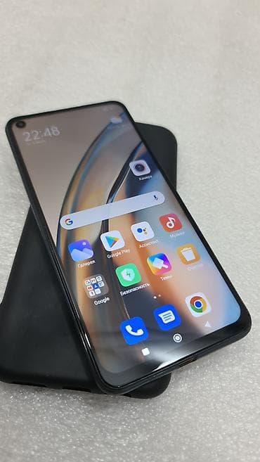 redmi note 2: Redmi, Redmi Note 9, Б/у, 128 ГБ, цвет - Черный, 2 SIM — 1