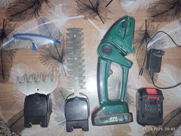 лазерный метир: Триммер, мотокоса, Б/у, Аккумуляторный, Платная доставка — 2