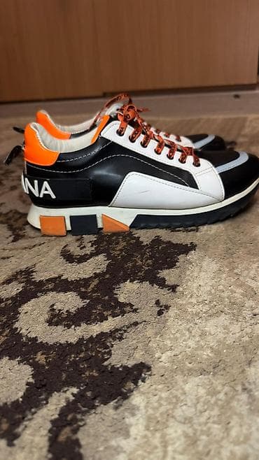 кросо: Мужские кроссовки, 40, Dolce & Gabbana, Б/у, цвет - Черный, Самовывоз — 6