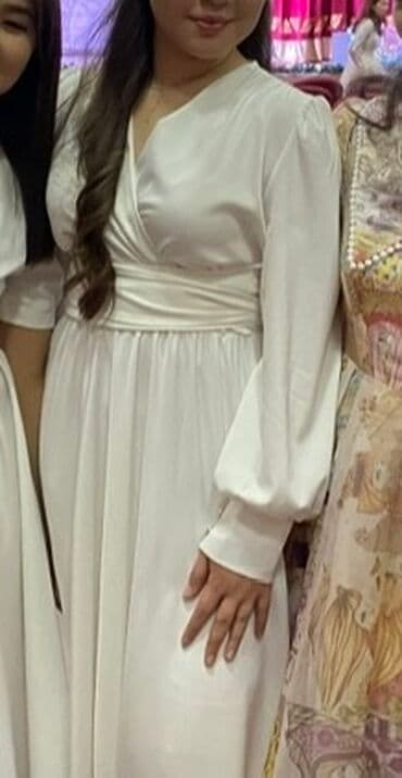 волейбольные формы: Детское платье, цвет - Белый, Новый — 1