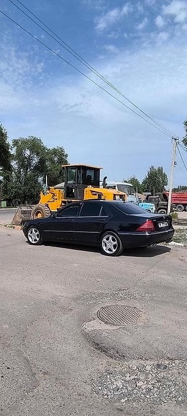 Унаа: Mercedes-Benz S-Class: 2000 г., 5 л, Автомат, Газ, Седан — 7