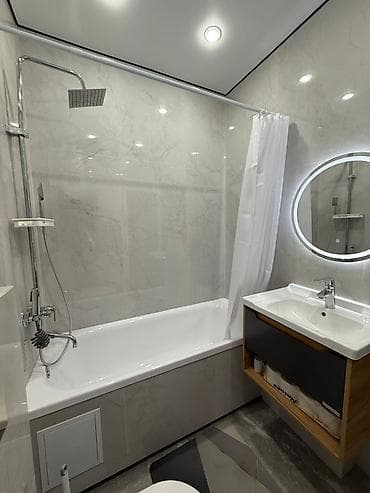 ош купить квартиру: 1 комната, 53 м², 3 этаж, Дизайнерский ремонт — 10