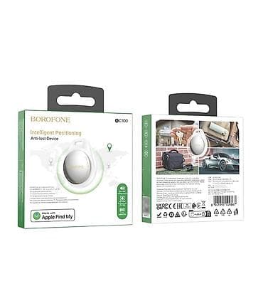 gps tracker: GPS-трекер Borofone BC100 white — это компактное и легкое устройство — 1