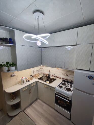 каракол снять квартиру: 2 комнаты, 45 м², 104 серия, 4 этаж, Евроремонт — 7