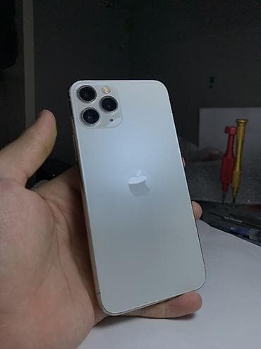 Техника и электроника: IPhone 11 Pro, 64 ГБ, Серебристый, 69 % — 4
