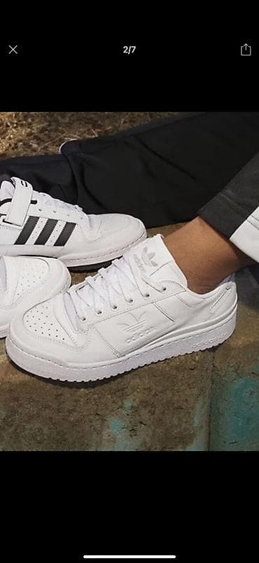 адидас барикада: Кроссовки Adidas Originals (модель в стиле Forum/low-cut) - Цвет — 2