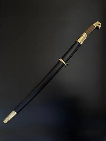 Шашка казачья в ножнах - Тип: шашка с изогнутым клинком, полуторная