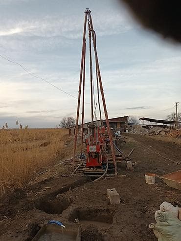 резак услуги: Бурение скважин на воду. - Мобильная буровая установка на треноге — 1
