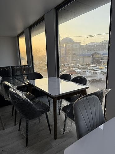 набор ножов: Обеденные столы с глянцевой столешницей - Прямоугольная форма — 3