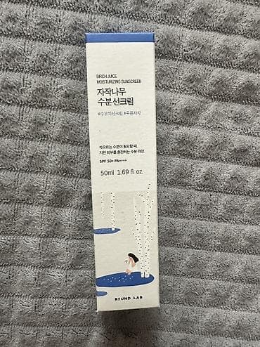 крем от загара: Продаю новый запечатанный СПФ-крем Round Lab Birch Juice Moisturizing — 4