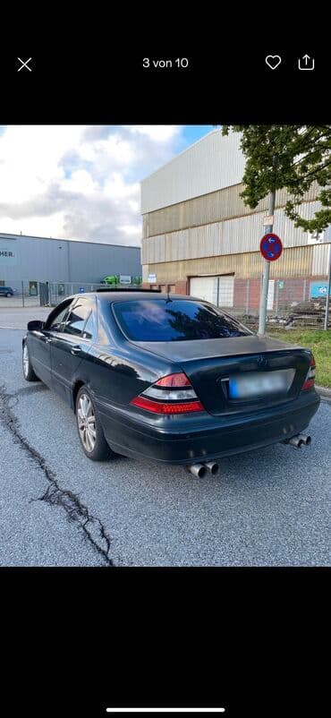 v4: Продается БУ запчасти. Мерседес бенц W220. S klasse S430 бензин 2000 — 5