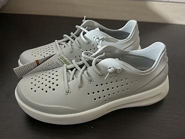 Мужская обувь: Мужские кроссовки, 41.5, Crocs, Новый, цвет - Серый, Самовывоз, Бесплатная доставка — 1