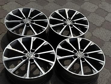 583 585: Литые Диски R 17 Toyota, Комплект, отверстий - 5, Б/у — 3