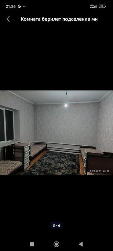 рабочий городок комната: 25 м², С мебелью — 2