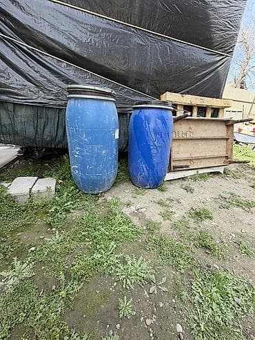 бочка железной: Бочка Пластик, 200 л, Самовывоз — 1