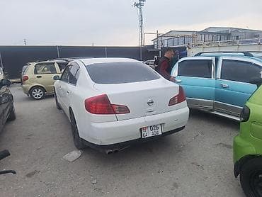 Транспорт: Nissan Skyline: 2002 г., Автомат, Бензин, Седан — 2