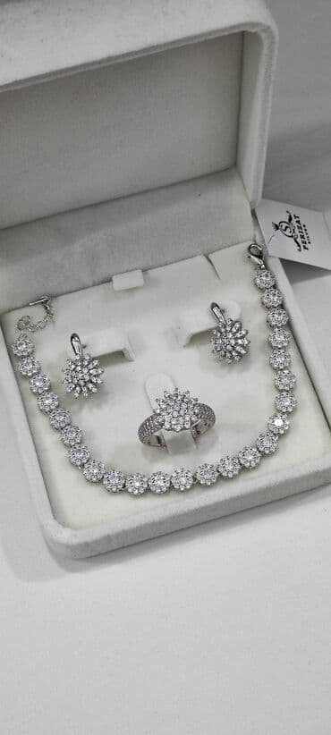 набор пандора: Набор украшений, Проба 925, Женские, Новый — 10