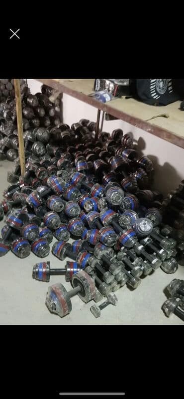 набор гантель в чемодане flexter: Гантели разборные 15+15 кг Ассортимент большой Вес от — 1