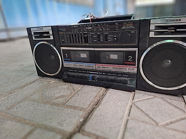 Портативный стереомагнитофон Fisher (ретро бумбокс) Продам японец at lalafo.kg Портативный стереомагнитофон Fisher (ретро бумбокс) Продам японец
