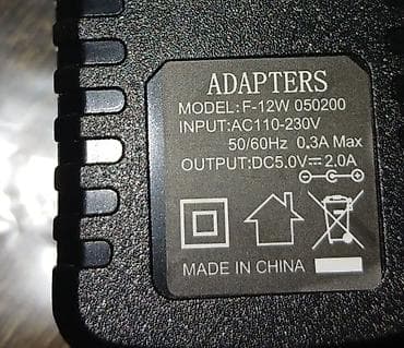 Блок питания для IPTV приставки Aknet 5V 2A, штекер 5.5x2.5мм в at lalafo.kg Блок питания для IPTV приставки Aknet 5V 2A, штекер 5.5x2.5мм в