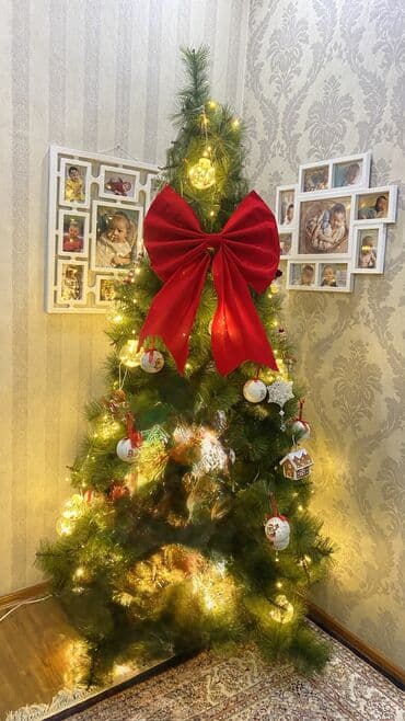 ёлка искусственная: Искусственная новогодняя ель (сосна) - Высокая пышная модель на — 7
