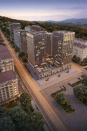 2 комнаты, 71 м², Асанбай мкр Элитка, 12 этаж, ПСО (под самоотделку)