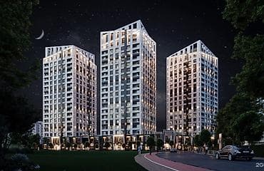 emark residens: 3 комнаты, 101 м², Элитка, 12 этаж, Готовая ПСО (под самоотделку) — 2
