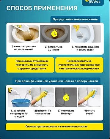 Хозтовары: Чистящее средство: Жидкость, Для туалета — 3