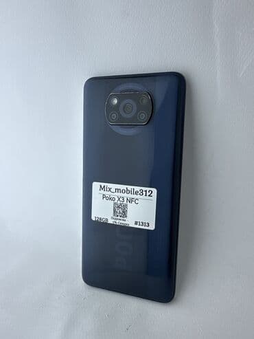 Аудиотехника: Poco X3 NFC, Колдонулган, 128 ГБ, түсү - Жашыл, 1 SIM, 2 SIM — 1