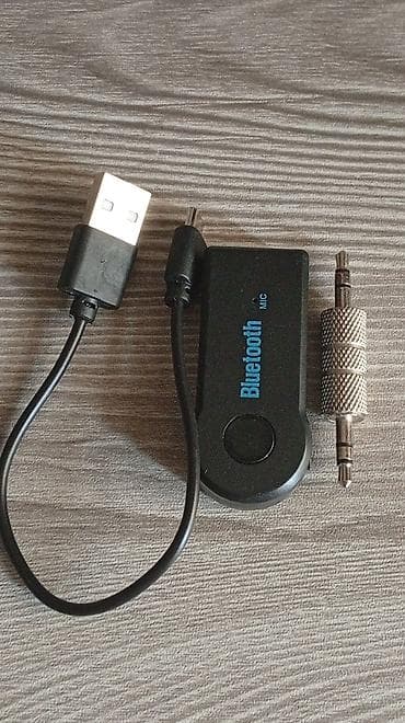 Bluetooth-приемник аудио с микрофоном Компактный беспроводной адаптер