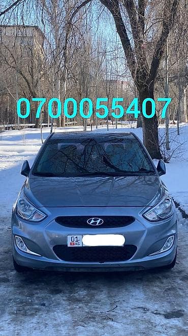 Hyundai Accent: 2018 г., 1.4 л, Автомат, Бензин, Седан