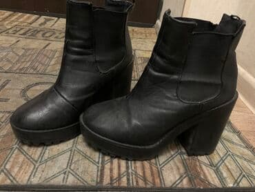 Женская обувь: Ботильоны, Ботинки 36-36,5 размер, фирмы Зара.Высота каблука 10 см — 4
