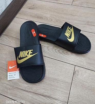 сланцы обувь: Мужские сандалии, 40, 40.5, 41, Nike, Новый, цвет - Белый, Самовывоз — 2