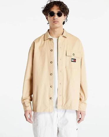 Мырзалардын бут кийими: Эркектердин көйнөгү, M, L, Tommy Hilfiger, Жаңы, түсү - Саргыч боз, Өзү алып кетүү — 2