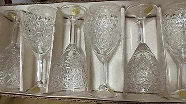 даф очки: Фужеры хрустальные в родной коробке. 
Качество СССР! — 7