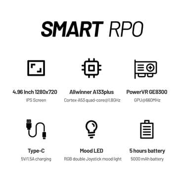 испания: Портативная игровая консоль Trimui Smart Pro Black, Trimui Pro Black — 5