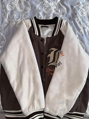 Бомбер, Осень-весна, Корея, Оверсайз, M