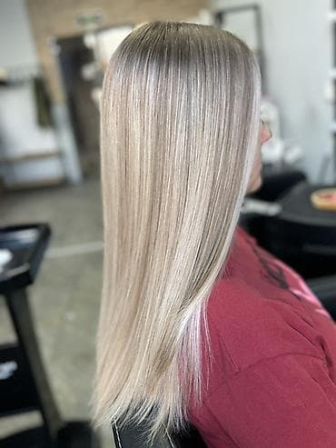 тонирующий бальзам для волос: Парикмахерские услуги: Окрашивание в один тон: Короткие волосы 1000с — 7