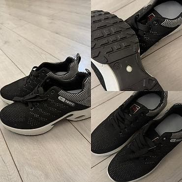 nite jogger: Кроссовки X80 Sport - Цвет: черный с белой подошвой и контрастной — 1