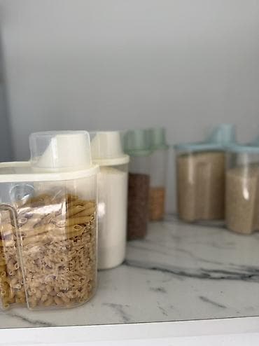 Кухонные принадлежности: Пищевой контейнер, цвет - Розовый — 5