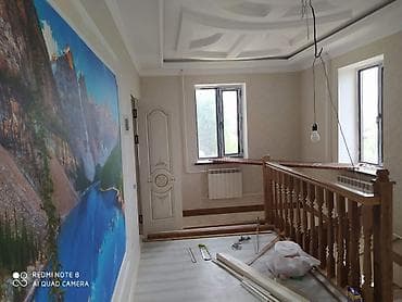 услуга поклейка обоев: Шпаклёвка краска ламинат обой гипсокартон бамбук панел текстура — 4