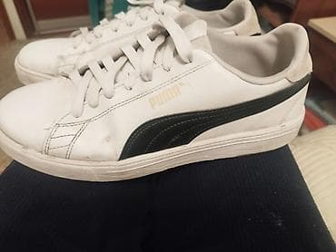 Мужские кроссовки, 42, Puma, Б/у, цвет - Белый