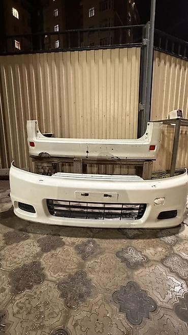 rf5: Бампер Honda, Б/у, Оригинал — 2