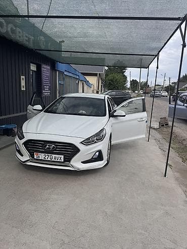 Транспорт: Hyundai Sonata: 2019 г., 2 л, Автомат, Газ, Седан — 1
