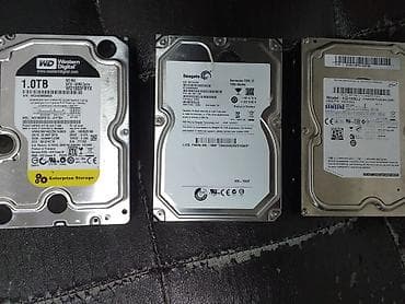 ssd 2 5: Накопитель для ПК, Б/у, HDD, 1 ТБ, 3.5", Для ПК — 1