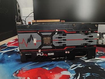 Настольные ПК и комплектующие: Видеокарта для ПК, Б/у, ЖК Sapphire, Radeon RX, 6 ГБ — 4