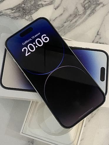 iphone 17 bishkek: IPhone 14 Pro, Б/у, 512 ГБ, Коробка, 78 % — 3