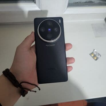 запчасти для телефона: Vivo X200 Pro, Б/у, 512 ГБ, цвет - Черный, 2 SIM, eSIM — 1